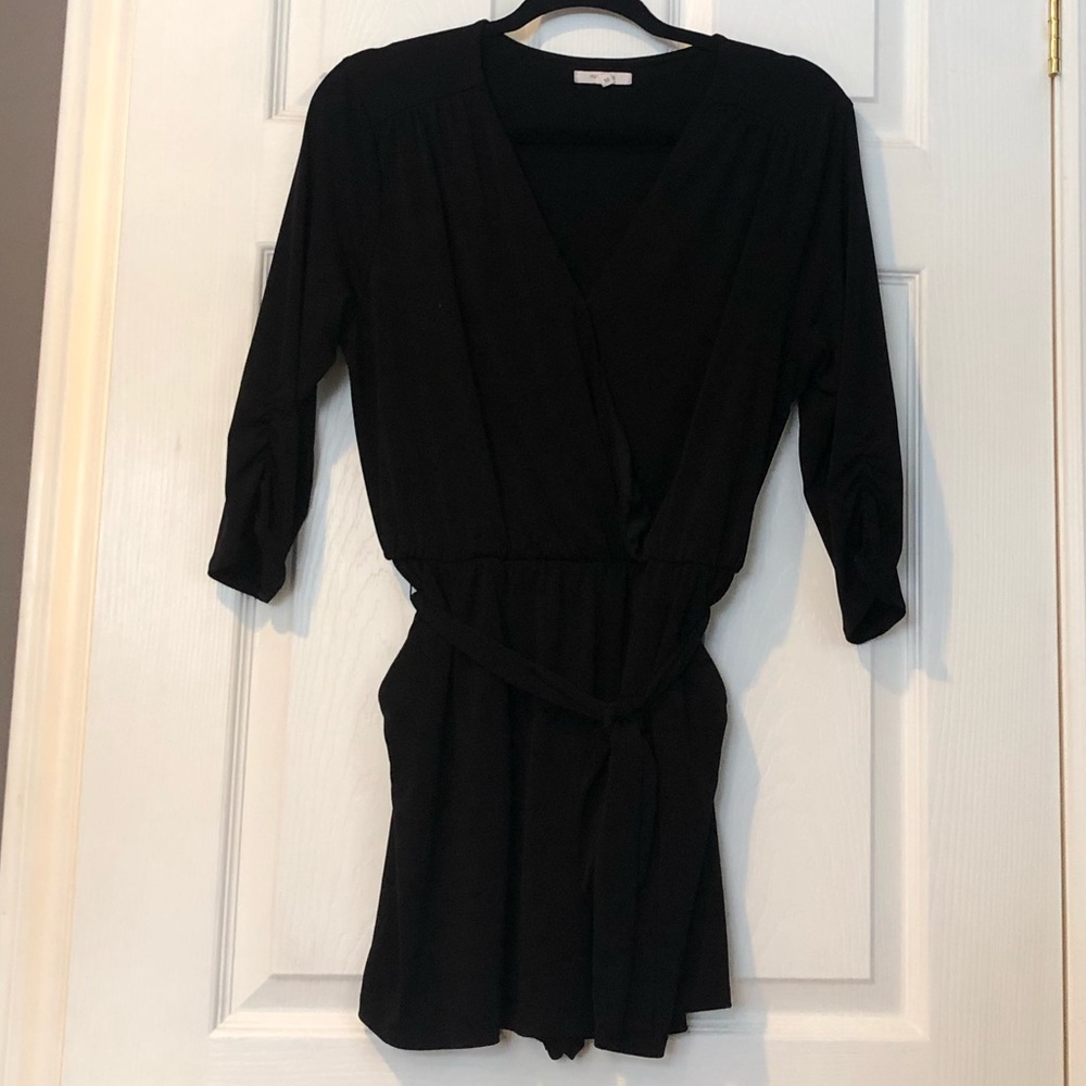 Romper with belt